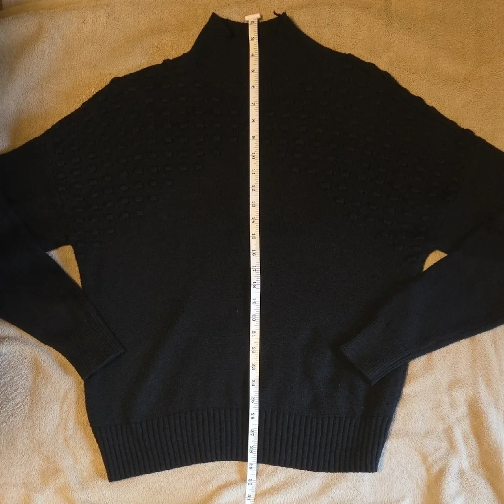 Sonoma Black Knit Cowl Neck Sweater